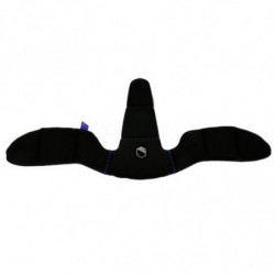 Pack casque Miss Shield Premium 2.0 Alcantara avec mousse Samshield - Le Paturon