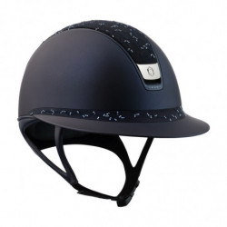 Pack casque Miss Shield Shadowmatt 2.0 Crystal Leaf avec mousse Samshield - Le Paturon