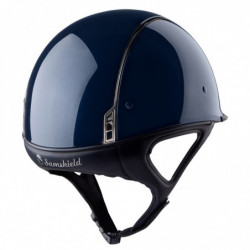 Casque Samshield Shadowrace équitation cross marine glossy - Le Paturon