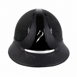 Casque Antarès Classic Eclipse Alcantara équitation noir - Le Paturon