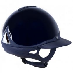 Casque équitation Premium Eclipse Antarès bleu - Le Paturon