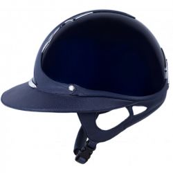 Casque équitation Premium Eclipse Antarès bleu - Le Paturon