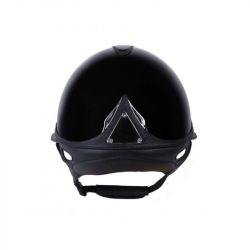 Casque Antarès Vernis Premium Eclipse Strass équitation noir noir - Le Paturon