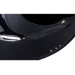 Casque Antarès Vernis Premium Eclipse Strass équitation noir noir - Le Paturon
