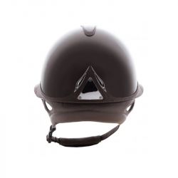 Casque Antarès Vernis Premium Eclipse Strass équitation bison - Le Paturon