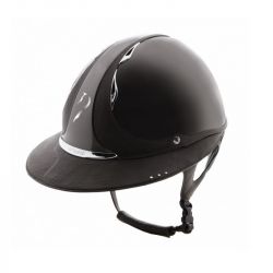 Casque Antarès Vernis Premium Eclipse Strass équitation bison - Le Paturon