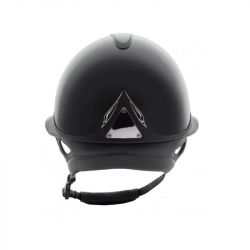 Casque Antarès Vernis Premium Eclipse Strass équitation gris - Le Paturon
