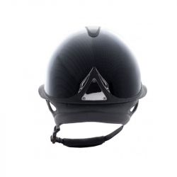 Casque Antarès Vernis Premium Eclipse Strass équitation carbone - Le Paturon