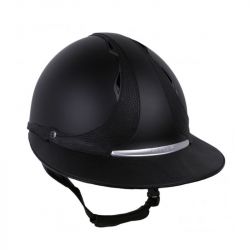 Casque Antarès Référence Eclipse équitation noir sans logo - Le Paturon