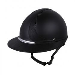 Casque Antarès Référence Eclipse équitation noir sans logo - Le Paturon