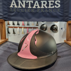 Casque équitation Antarès Galaxy Eclipse Série spéciale rose - Le Paturon