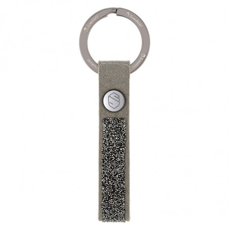 Porte-clés équitation Crystal Fabric Samshield gris- Le Paturon