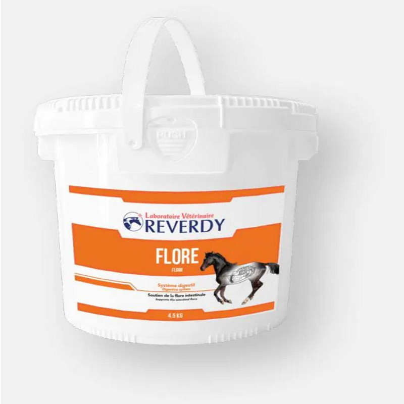 Flore Reverdy pré et probiotiques cheval 4,5kg - Le Paturon