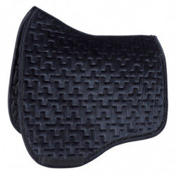 Tapis cheval velours et perles Allure Harry's Horse noir - Le Paturon