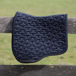 Tapis cheval velours et perles Allure Harry's Horse noir - Le Paturon