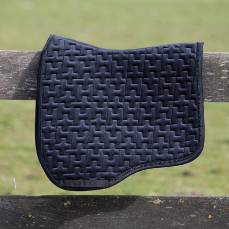 Tapis cheval velours et perles Allure Harry's Horse noir - Le Paturon