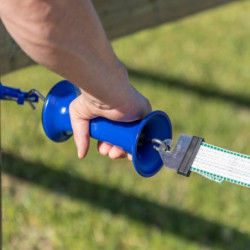 Poignée clôture cheval Premium avec raccord Litzclip Ako 40 mm - Le Paturon