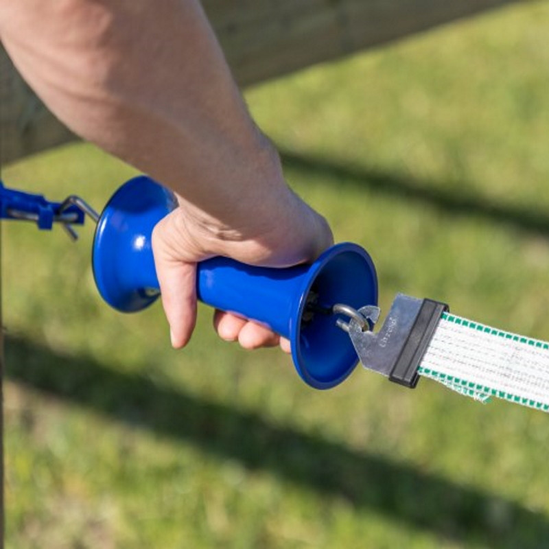 Poignée clôture cheval Premium avec raccord Litzclip Ako 40 mm - Le Paturon