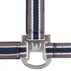 Licol nylon cheval Athletic Waldhausen marine - Le Paturon