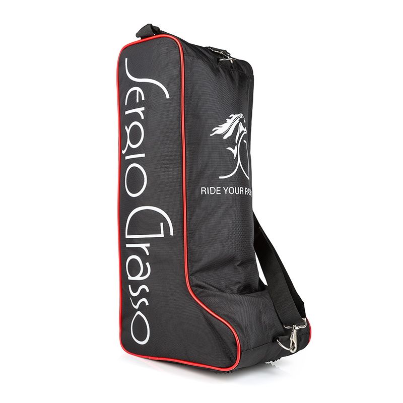 Sac à Bottes D'équitation Professionnel Sharplace - 30x17x54 Cm - Tissu Oxford - Pour Bottes Hautes Et équipement équestre