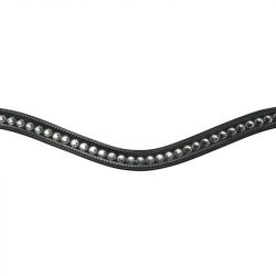 Bridon cheval Glamour S-Line Waldhausen noir - Le Paturon