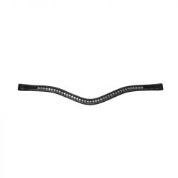 Bridon cheval Glamour S-Line Waldhausen noir - Le Paturon