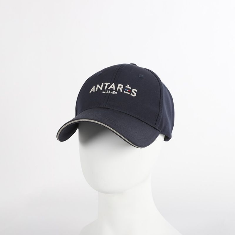 Casquette équitation Antarès Sellier marine - Le Paturon