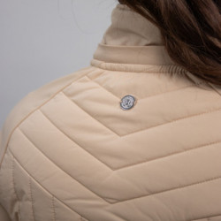 Veste équitation femme Jimmy Bi Fabric Harcour sable - Le Paturon