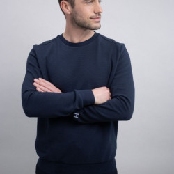 Pull équitation homme Paulo Harcour marine - Le Paturon