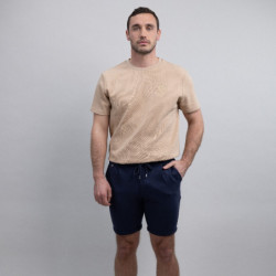T-shirt équitation homme Tio Harcour sable - Le Paturon