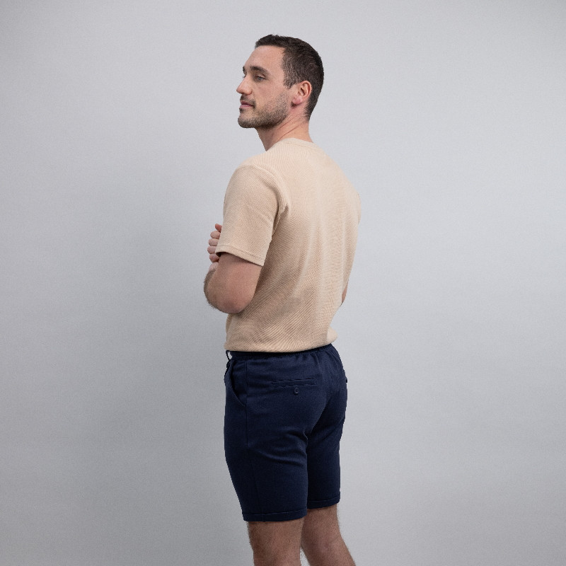 T-shirt équitation homme Tio Harcour sable - Le Paturon