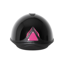 Casque équitation Premium Glossy Semi Custom Antarès - Le Paturon