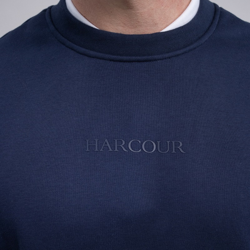 Sweat équitation homme Shelton Harcour marine - Le Paturon