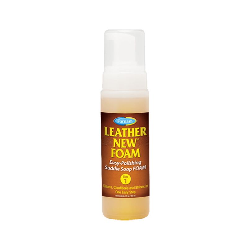 Leather New Mousse Farnam 2-en-1 cuir 207ml - Le Paturon Leather New Mousse Farnam 2-en-1 cuir 207ml - Le Paturon
