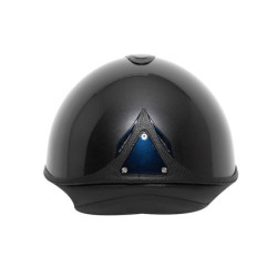 Casque équitation Premium Glossy Semi Custom Antarès - Le Paturon