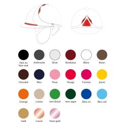 Casque équitation Premium Glossy Semi Custom Antarès - Le Paturon