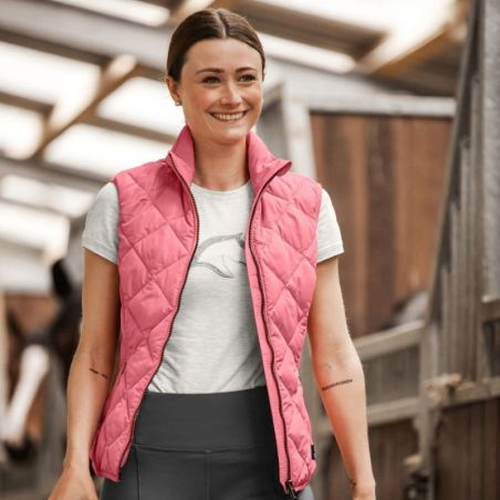 Veste équitation femme Meran ELT rose sauvage - Le Paturon