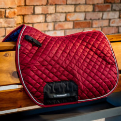 Tapis cheval jumping Signature Horseware bordeaux - Le Paturon