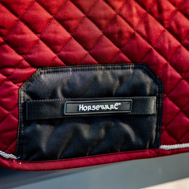 Tapis cheval jumping Signature Horseware bordeaux - Le Paturon