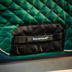 Tapis cheval de dressage Signature Horseware vert hunter - Le Paturon
