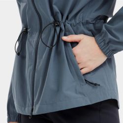 Veste imperméable équitation femme Raintech 24 Horse Pilot bleu indigo - Le Paturon