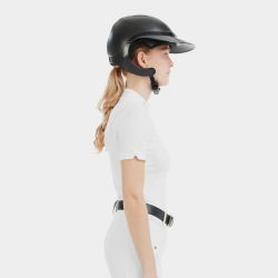 Chemise concours équitation femme Aerolight 24 Horse Pilot manches courtes blanc - Le Paturon