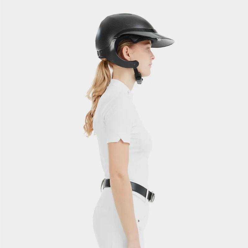 Chemise concours équitation femme Aerolight 24 Horse Pilot manches courtes blanc - Le Paturon