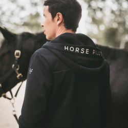 Veste équitation homme Pampa 24 Horse Pilot bleu graphite - Le Paturon