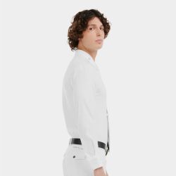 Chemise concours équitation homme Aerolight 24 Horse Pilot manches longues blanc - Le Paturon