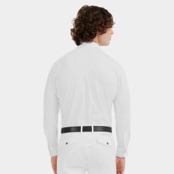 Chemise concours équitation homme Aerolight 24 Horse Pilot manches longues blanc - Le Paturon