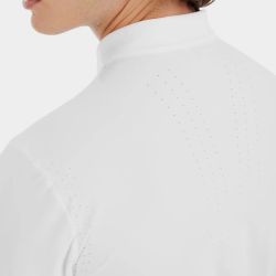 Chemise concours équitation homme Aerolight 24 Horse Pilot manches longues blanc - Le Paturon