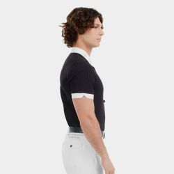 Chemise concours équitation homme Aerolight 24 Horse Pilot manches courtes bleu nuit - Le Paturon