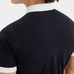 Chemise concours équitation homme Aerolight 24 Horse Pilot manches courtes bleu nuit - Le Paturon