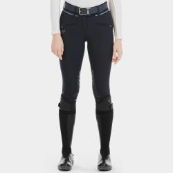 Pantalon équitation femme X-Balance 24 Horse Pilot bleu nuit - Le Paturon